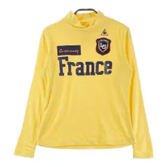 サイズ：M LE COQ GOLF ルコックゴルフ  ハイネック 長袖Tシャツ  イエロー系 [240101462601] ゴルフウェア レディース ストスト