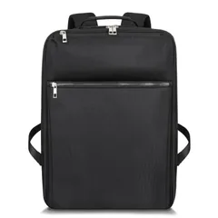 Color:ブラック [Cestlaviegu] ビジネスリュック メンズ 防水生 15.6インチ PCリュック 止水ファスナー 軽量 リックサックメンズ 大容量 A4収納可 通勤 バックパック 薄型 高校生 通学 出張 旅行