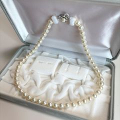 12mm珠南洋ヴィーナスパールネックレス イヤリング・ブローチ