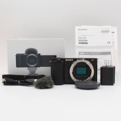 わずか2669ショットの■ほぼ新品■ SONY VLOGCAM ZV-E10 ボディ ブラック#25003