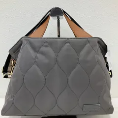 4780　美品　LIZDAYS リズデイズ　2way　ショルダーバッグ　ハンドバッグ　グレー　キルティング　キルト　レディース　シンプル　カジュアル　きれいめ　軽量　ポケット多数　多機能　機能的　タグ付き