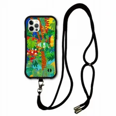 [iPhoneXR(テンアール)] スマホショルダー付 iPhone15 Plus i-coronケース アニマル柄 動物 iPhone 14 Plus 13 Pro Max 12 Mini 11 ショルダーストラップ 肩掛け 斜め掛け スマホケース カメレオ