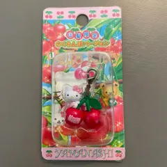 【未使用、未開封】　野いちごキティ　ビーズストラップ　お花　さくらんぼ　2001 2025年最新】さくらんぼキティの人気アイテム - メルカリ