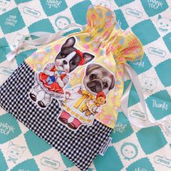 No.269】コヤンイサムチョン 新柄zoom in キルト入りポーチ - メルカリ