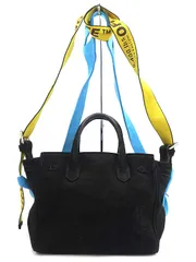 OFF-WHITE オフホワイト 17AW CORPRATE SHOPPER　2WAYショルダーバッグ ブラックのサムネイル