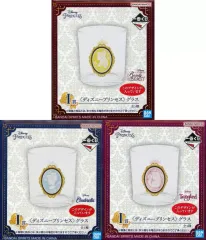 【中古】グラス 全3種セット ディズニープリンセス グラス 「一番くじ ディズニープリンセス Dreaming Flowers」 I賞