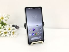 【美品】SONY ソニー Xperia Ace III SOG08 64GB au スマートフォン グレー 動作品