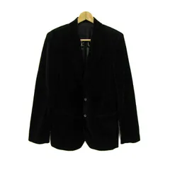 ジューシークチュール テーラードジャケット アウター ベロア調 レディース 40サイズ ブラック JUICY COUTURE 【中古】のサムネイル