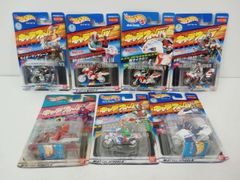 Hot Wheels キャラウィール 仮面ライダーXのクルーザー ライダーマンマシーン 新サイクロン 他 まとめ売り 中古 [MB-5557]