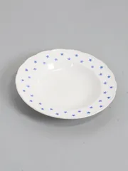 1950 - 60年代 Royal Boch社製 ヴィンテージ ブルースター アイボリーセラミック プレートのサムネイル