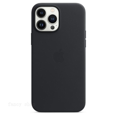 未使用 Apple 純正 iPhone13 Pro Max レザーケース ミッドナイト 黒 アップル 13プロマックス 並行輸入品 apple純正ケース SIBA13promax