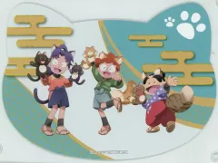 【中古】キャラカード 1年生 週替わりねこ型カード 「劇場版 忍たま乱太郎 ドクタケ忍者隊最強の軍師 in ナンジャタウン 開幕!“忍”形劇の段」 池袋店限定 映画半券キャンペーン 配布品