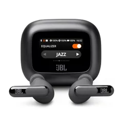 JBL LIVE BEAM 3 ワイヤレスイヤホン スマート充電ケース/LDAC対応ハイレゾ/マルチポイント/ハイブリッド ノイズキャンセリング/IP55防水/ワイヤレス充電対応/ブラック/JBLLIVEBEAM3BLK [ブラック] [単品]