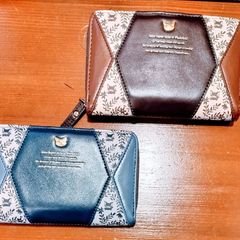 【 ベベダヤン 】猫のダヤン　2つ折り財布(ダイヤミモザ）