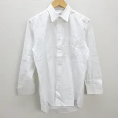 G■バーバリー/Burberry 長袖シャツ/ワイシャツ コットン【39-78】白/men's/133【中古】■