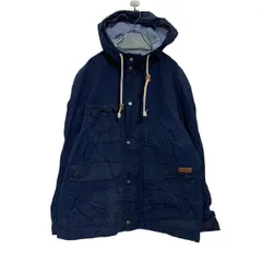 dobber. ジップアップ マウンテンジャケット XL ネイビー ビッグサイズ フード 4ポケット 古着卸 アメリカ仕入 a603-5685