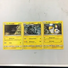 つ13 ポケモンカード　旧裏面　海外　英語版　3枚　ゴローン　エモンガ　イシツブテ　22