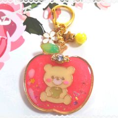 訳あり｟J003｠☆くまちゃんシェイカー レジン キーホルダー☆ - メルカリ