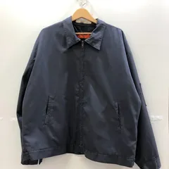 RED KAP レッドキャップ vintage ワークジャケット 裏地キルティング 長袖 ジップアップ 80’s スリランカ製 メンズ XL 80年代 グレーネイビー