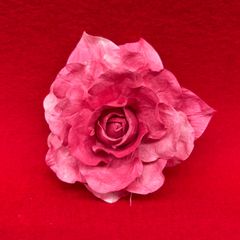 【美品】和紙コサージュ　コサージュ　薔薇　ピンク　赤　ブローチ　入学式　卒業式　フォーマル　フラワーコサージュ