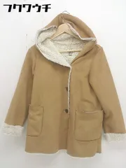 ◇ URBAN RESEARCH DOORS 長袖 ボア コート サイズ ONE キャメル レディース  【中古】 【1112090016409】