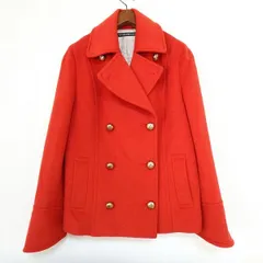 #wnc ヴィヴィアンタム VIVIENNETAM コート 1 オレンジ系 金ボタン アンゴラ混 レディース [858437]のサムネイル