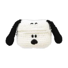 グルマンディーズ ピーナッツ スヌーピー AirPods Pro(第2世代)/AirPods Pro 対応 ニッティングケース スヌーピー SNGG-109A 