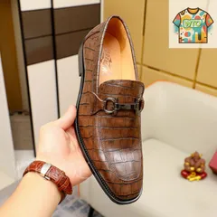 Ferragamoフェラガモ カジュアル スリッポン シューズ03-SV72