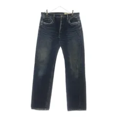 KAPITAL ストレートデニム ダークブルー　岡山　ハンドメイド 2025年最新】kapital 岡山御津工場産の人気アイテム - メルカリ