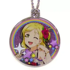 【中古】キーホルダー・マスコット(キャラクター) 小原鞠莉 「ラブライブ!サンシャイン!! ラブライブ!シリーズ×アトレ秋葉原 メタリックチャーム(Aqours)」