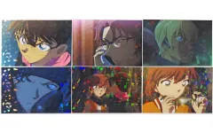 【中古】ポストカード 集合 劇場版26弾 場面写ホログラムポストカードセット1(6枚セット) 「劇場版 名探偵コナン 黒鉄の魚影」 名探偵コナンプラザ サンシャイン60 展望台会場限定