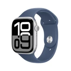 Apple Watch Series 10（GPS + Cellularモデル）- 46mm シルバーアルミニウムケースのサムネイル