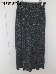 ◇ ROPE PICNIC ロペピクニック パンツ サイズ38 ブラック ホワイト レディース 【中古】 【1105250011420】