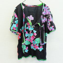 レオナール LEONARD カットソー 半袖 プルオーバー花柄 [s958741]
