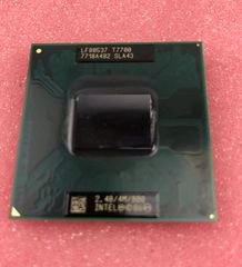 【中古パーツ】複数購入可 CPU Intel Core 2 Duo T7700 2.4GHz  SLA43  Socket P 2コア2スレッド動作品 ノートパソコン用