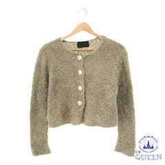 【訳アリ】 GIPSY BLUE ジプシーブルー トップス ボレロ Uネック ボタン ボア カジュアル おしゃれ 綺麗め 長袖 レディース グリーン F 901-11011 送料無料 古着