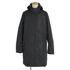 プラダ PRADA ナイロン コート フード ロゴ ハイネック アウター その他コート ブラック メンズ 【中古】のサムネイル