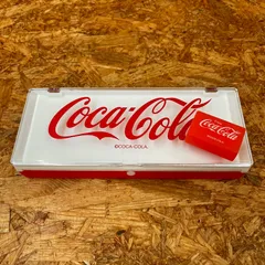 非売品 未使用 Coca-Cola ペンケース 消しゴム付き コカコーラ 筆箱 ステーショナリー ノベルティ 販促 レトロのサムネイル