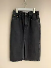 ZARA(ザラ) ブラックデニム デニムスカート M サイズ