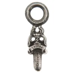 CHROME HEARTS (クロムハーツ) STACK DAGGER ダガースタックチャームオールド刻印ネックレストップ シルバーのサムネイル