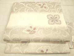 超美品】夏単衣 紋紗 着物 銀花仙 花唐草 ピンク - メルカリ