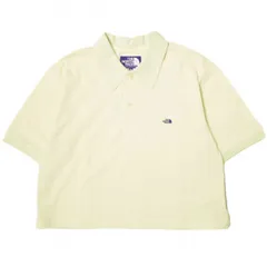新品 THE NORTH FACE PURPLE LABEL 24SS Moss Stitch Field Cropped Polo COOLMAX ショートスリーブクロップドポロシャツ NTW3408N WS Cream nanamica 定価18,700円