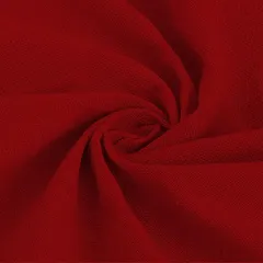 綿 麻 コットン リネン の 布 DIY 手芸用 綿 麻 生地 無地 単色 【長さ 1m 2m 3m 4m 幅155】 (2ｍ,赤)