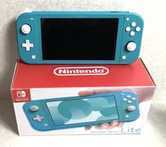 【DH948】訳アリ Switch Lite 任天堂 スイッチ ライト 本体 ターコイズ HDH-001