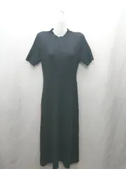 ◇ ⊂ MAJESTIC LEGON マジェスティックレゴン 半袖 ロング ワンピース サイズM ブラック系 レディース E  【1412090031670】