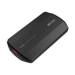BUFFALO ポータブルSSD シルバー 4TB - メルカリ