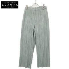 プリーツプリーズ　パステルグリーン　イージーパンツ　ストレート　極美品 PLEATS PLEASE ISSEY MIYAKE - PLEATS PLEASE ISSEY MIYAKE