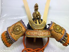 五月人形 兜飾り 弓 刀 太鼓 (屏風無し)セット - メルカリ