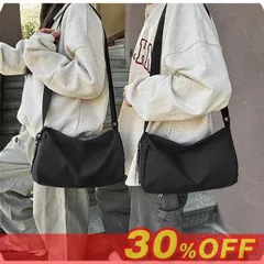 ショルダーバッグ メンズ レディース 男性 カバン ショルダーバック ナイロンバッグ 肩掛けバッグ 軽量 軽い バッグ 斜めがけ 大容量 通勤 シンプル カジュアル おしゃれ プレゼント ギフト 洗える ningfa09☆DZ30