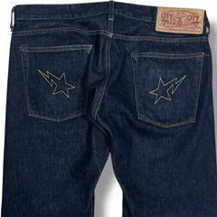A BATHING APE Embroidery Jeans